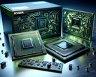 Una imagen genérica que muestra los chips de Nvidia (Fuente de la imagen: imagen generada por IA)
