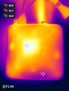 Prueba de resistencia Geekom A8 Max (parte inferior)