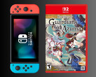 Rune Factory Guardians of Azuma Switch 2 Edition junto a la consola Switch (Fuente de la imagen: Best Buy con edición)